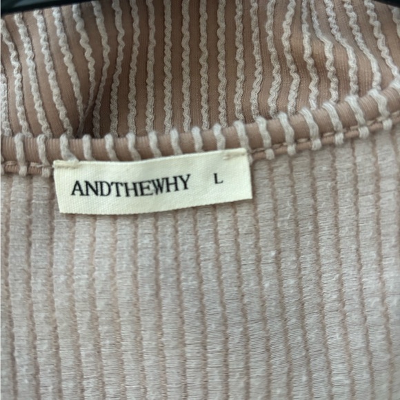 And The Why Ribbed Bodysuit - Picture 3 of 3